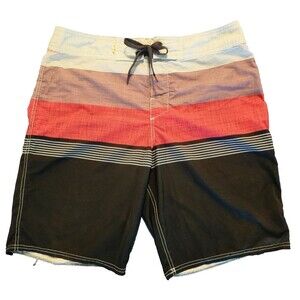 O'Neill Colorblock Board Shorts Swim Trunks Mens Size 32 Stretch Surf Beach SUP